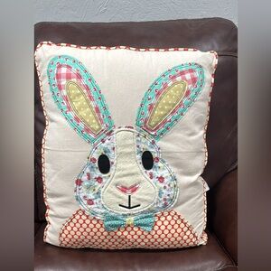 Cute Bunny Decorative Pillow